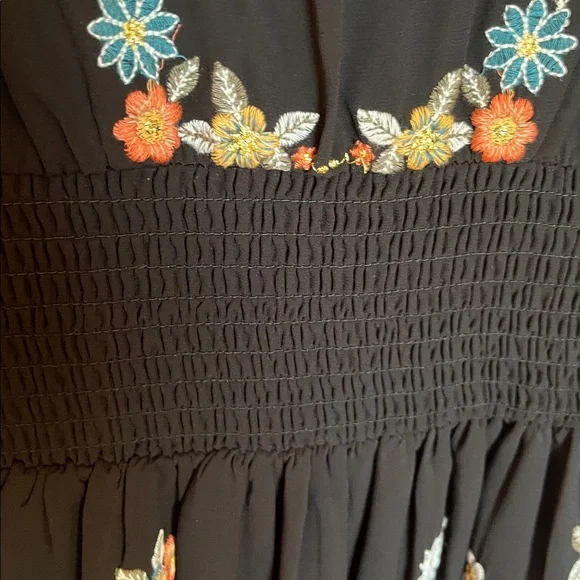 NWT Anthropologie Maeve Embroidered Floral Dress - Picture 4 of 13